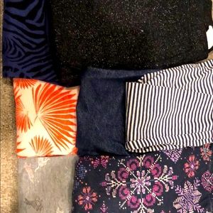 Huge girls lot bundle of Gap leggings 2T - 7 pairs